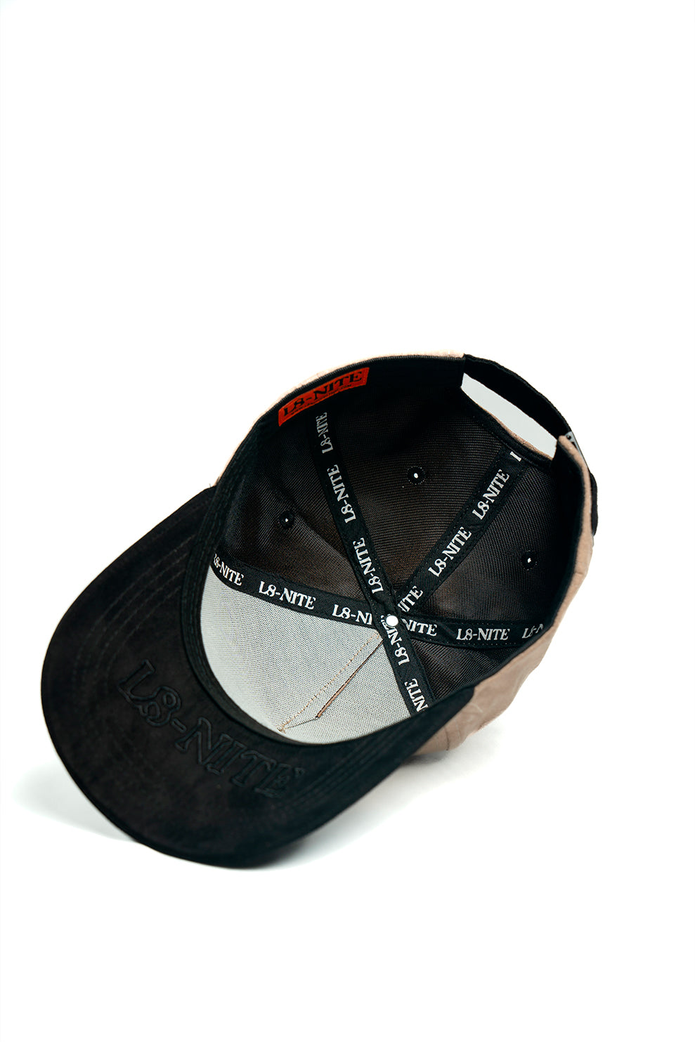 L8 HAT GREY AND BLACK